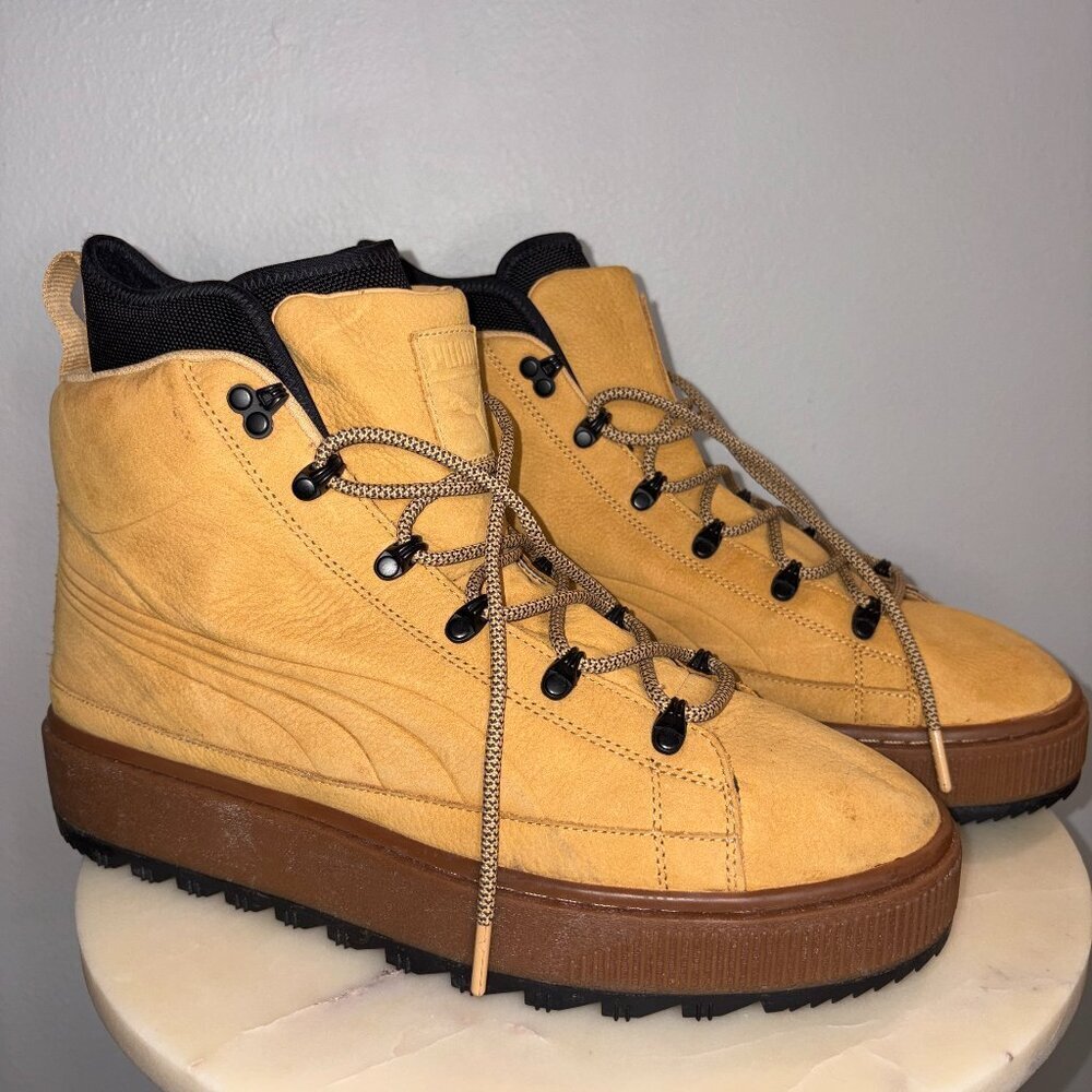 PUMA Ren boot Tan suede size 13